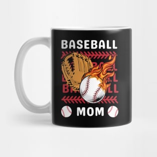 Best Baseball Mom Gift for Baseball Mother mommy mama Mug